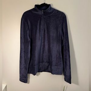 Nicole Miller Sport Navy Quarter Zip Size L NWT